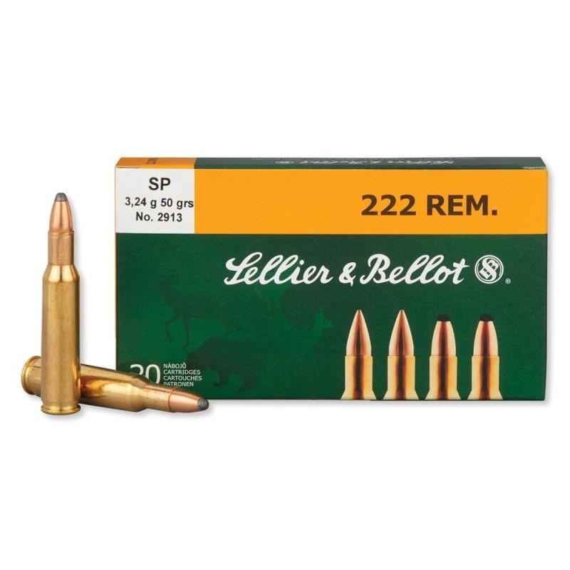 NABOJI 222 REM BELLOT SP 3,24 G