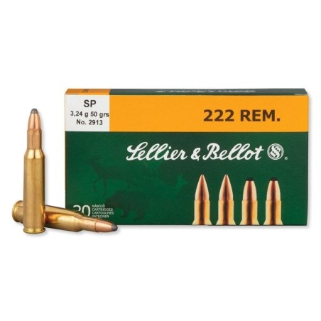 NABOJI 222 REM BELLOT SP 3,24 G