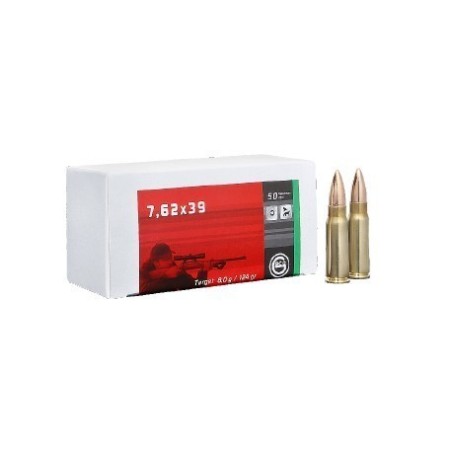 Naboji Geco 7,62x39 FMJ Target 8,0g 124gr (50)