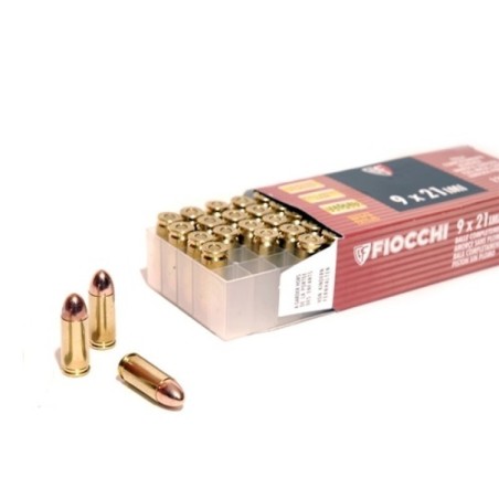Naboji Fiocchi 9x21 FMJ 125grs (50)