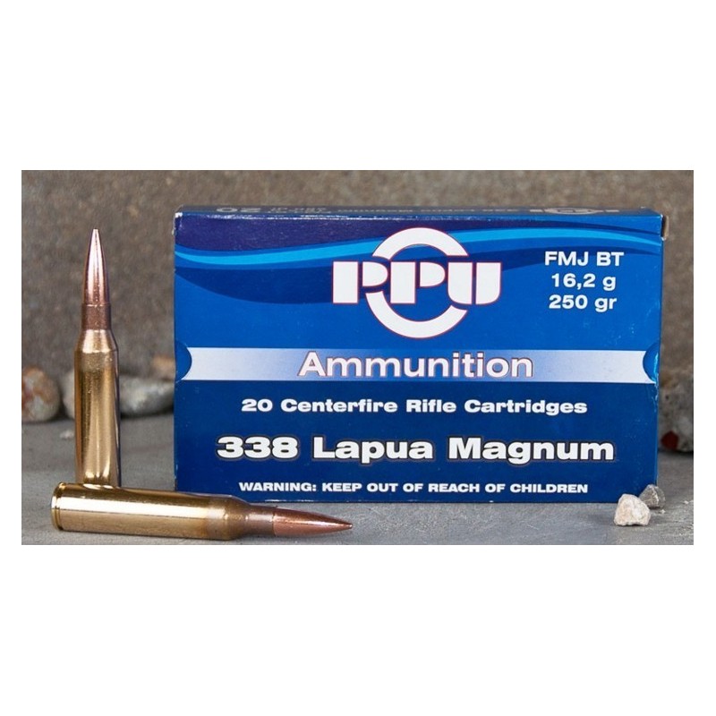 Naboji .338 LapMag FMJ BT 16,2g (250gr)