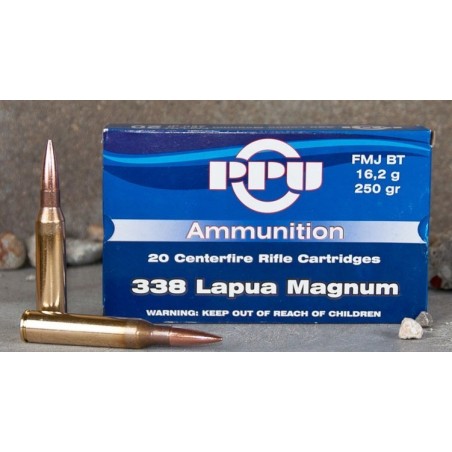 Naboji .338 LapMag FMJ BT 16,2g (250gr)