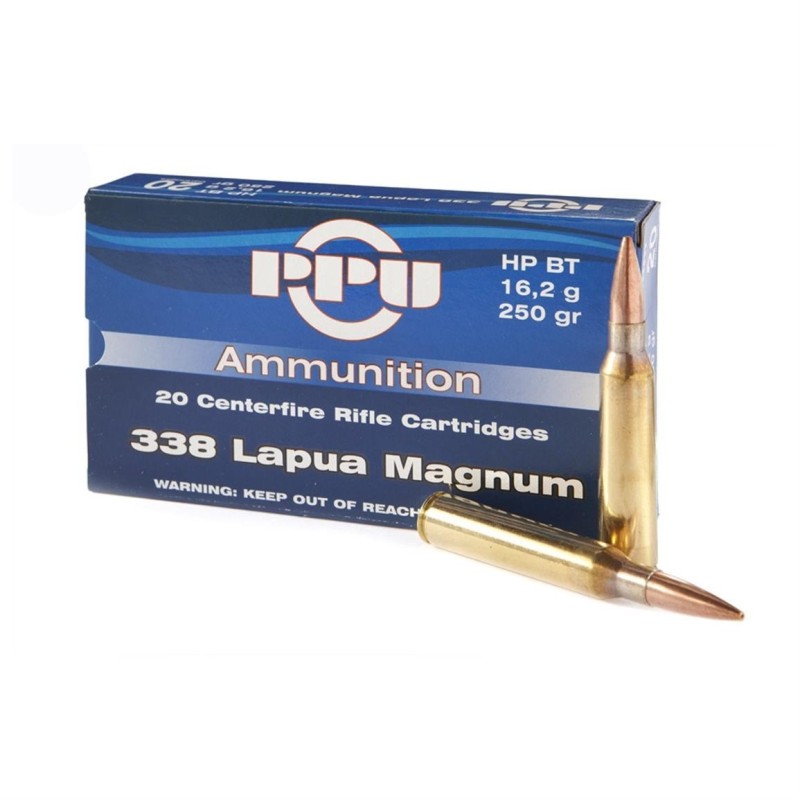 Naboji .338 LapMag Match HP BT 16,2g (250gr) A-583 (20kos)