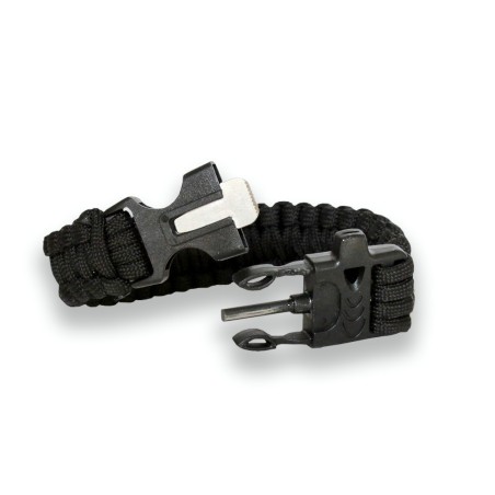 Zapestnica Paracord survival with Firestarter