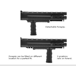 Puška Escort Gladius MP20 pump-action 20/76 cev 20" Hatsan
