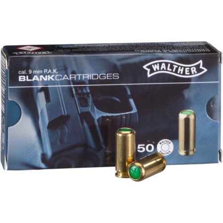Naboji Start 9mm P.A. Walther (50 kos)