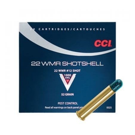 Naboji CCI .22 WMR Maxi Mag Shotshell 52gr (20)