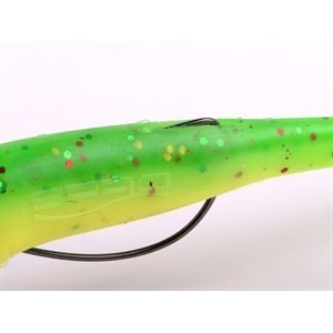 Vaba Silikon GutsBait  9cm 10g 1/0 Citrus Disco