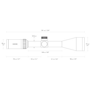 Daljnogled Hawke VANTAGE IR 4-12x50 L4A