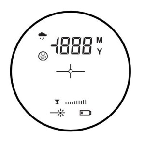 Laserski daljinomer Hawke LRF Hunter 400m