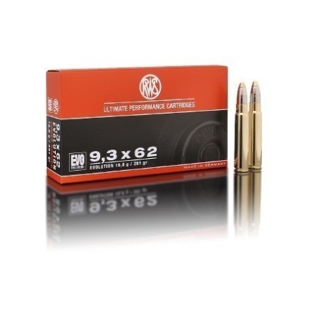 Naboji 9,3x62 EVO 18,8g RWS (20)