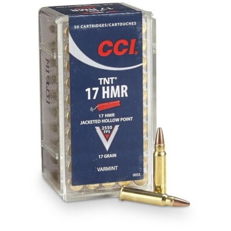 Naboji CCI .17 HMR TNT JHP 1,10g/ 17gr (50)