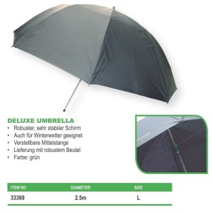 Dežnik 2,5m Deluxe zelen R.T.