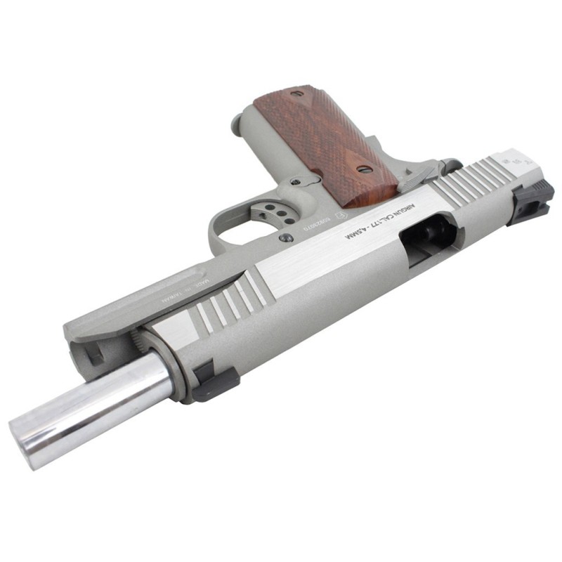 Zračna Pištola CO2 4,5 1911 TACTICAL RAIL SYSTEM Stainless