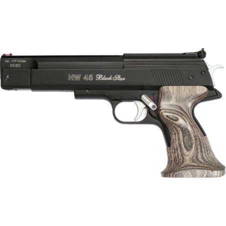 Zračna Pištola HW 45 Black Star kal. 4,5mm, Weihrauch