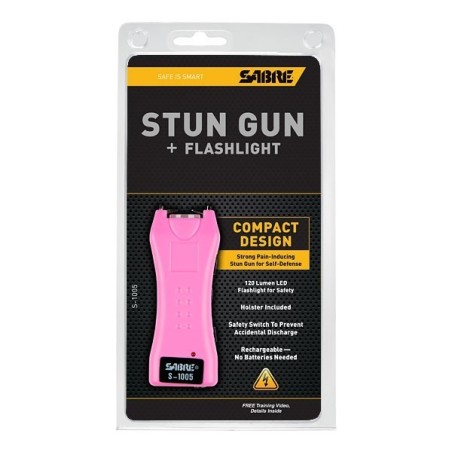 Paralizator MINI STUN GUN ROZA/S-1005-PK (600.000V)