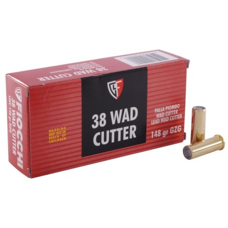 Naboji Fiocchi 38 Wad Cutter LWC