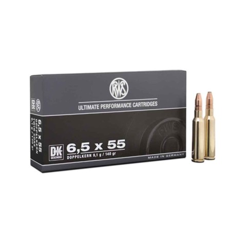 Naboji rws 6,5x55 DK 9,1g (20)