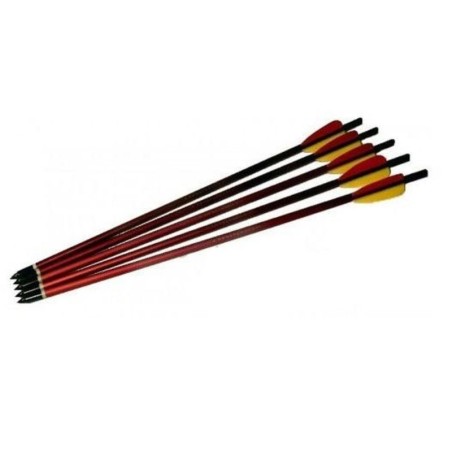 Puščica Alu BLACK 20", pero 2,5'' (5kos) ALU ARROW 2219