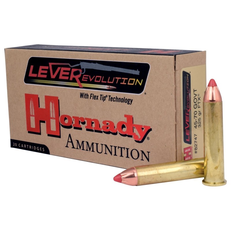 Naboji .45-70 Govt. 325gr LeverEvolution Hornady (20)