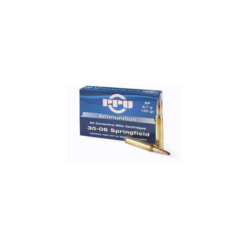 Naboji .30-06 SP 9,7g (150gr) A-062 (20kos) PPU