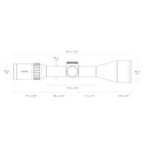 Daljnogled Hawke VANTAGE 3-12x56 L40 Dot IR, 30mm