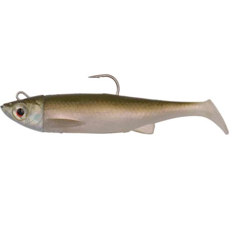 Vaba SG 3D TPE Minnow 8cm 11g Green Silver