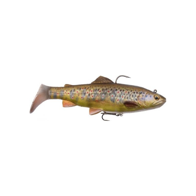 Vaba SG 4D Trout Rattle Shad 12.5cm 35g 03-Dark Brown Trout