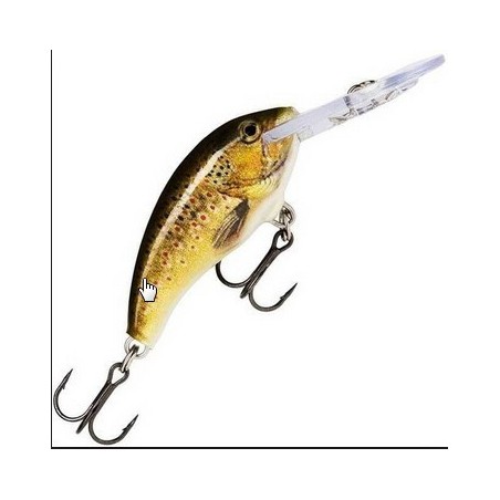 Vobler Rapala Shad Dancer SDD05 Live Brown Trout