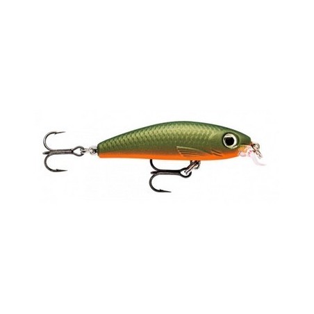 Vobler Rapala Ultra Light Minnow ULM06 Green Army UV