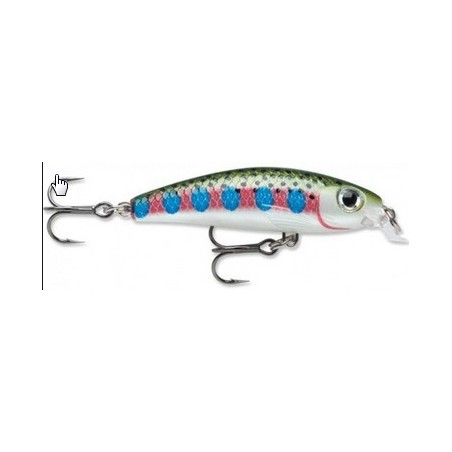 Vobler Rapala Ultra Light Minnow ULM06 Rainbow Trout