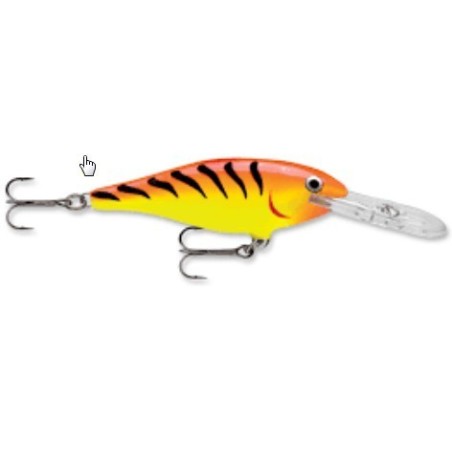 Vobler Rapala Shad Rap SR09 Hot Tiger
