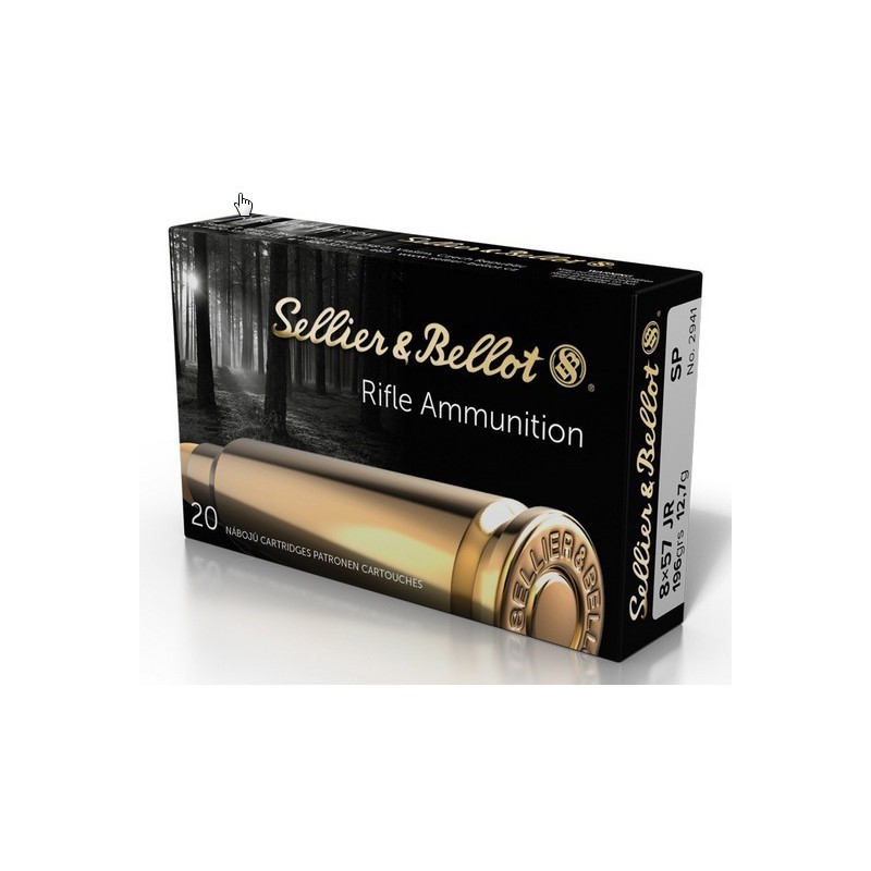 Naboji 8X57 JR SP 12,7g  (20) Sellier & Bellot