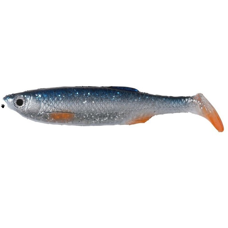 Vaba silikon SG LB 3D Bleak paddle tail 10cm 8g (1kos) Roach