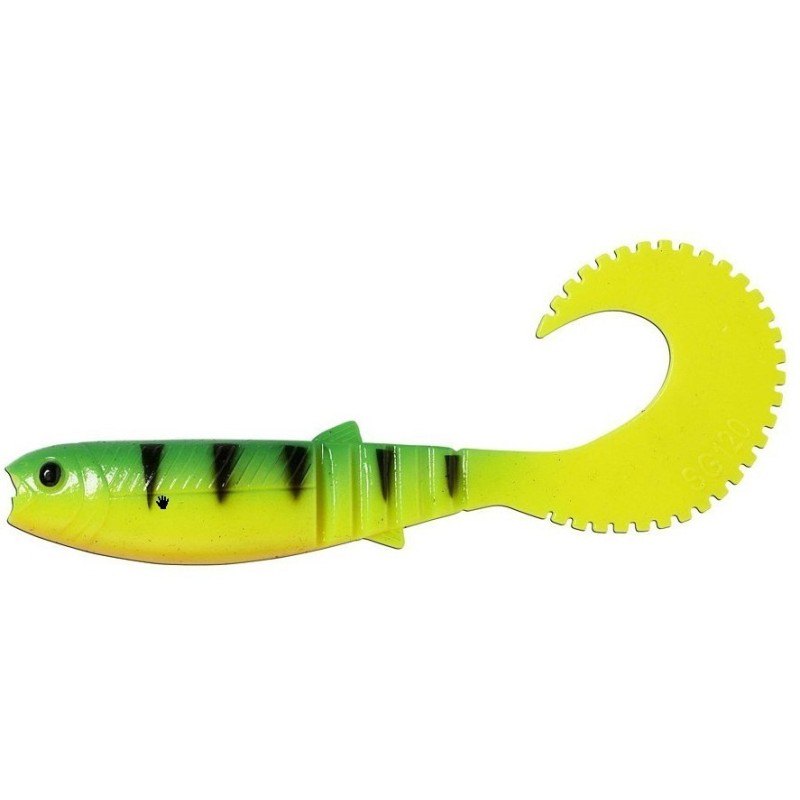 Vaba LB Cannibal Curltail 12,5cm 10g Firetiger 1kos